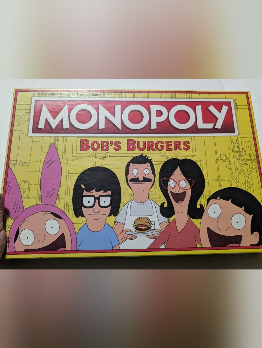 Monopoly Bob's Burgers Edition Board Game -NEW But Opened Box